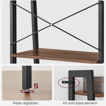 VASAGLE étagère bibliothèque à 4 niveaux