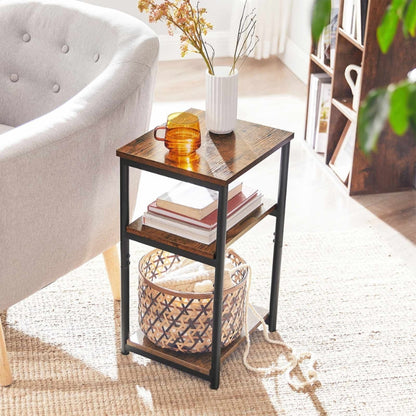 VASAGLE Table de chevet 3 niveaux