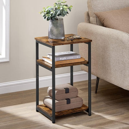 VASAGLE Table de chevet 3 niveaux