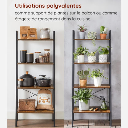 VASAGLE étagère bibliothèque à 4 niveaux